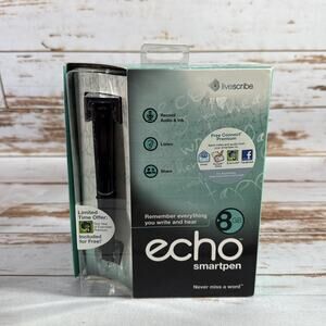 Livescribe Echo 8GB Smart Pen APA-00007 – Open Box, Unused, Digitize Notes
